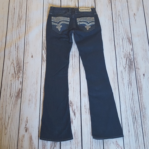 SALE!! Rock Revival Klarry Boot Cut Jeans {26x33} - Picture 5 of 8